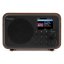 Audizio Vicenza internetové rádio s Wi-Fi, DAB+ a baterií, dřevo