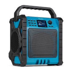 Audizio Jobsite XL — stavební rádio s akumulátorem (DAB+, FM, Bluetooth, IP54)