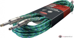 Stagg SGC6VT GR, kabel JACK/JACK, 6 m
