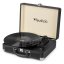 Audizio RP114BK Record player briefcase black