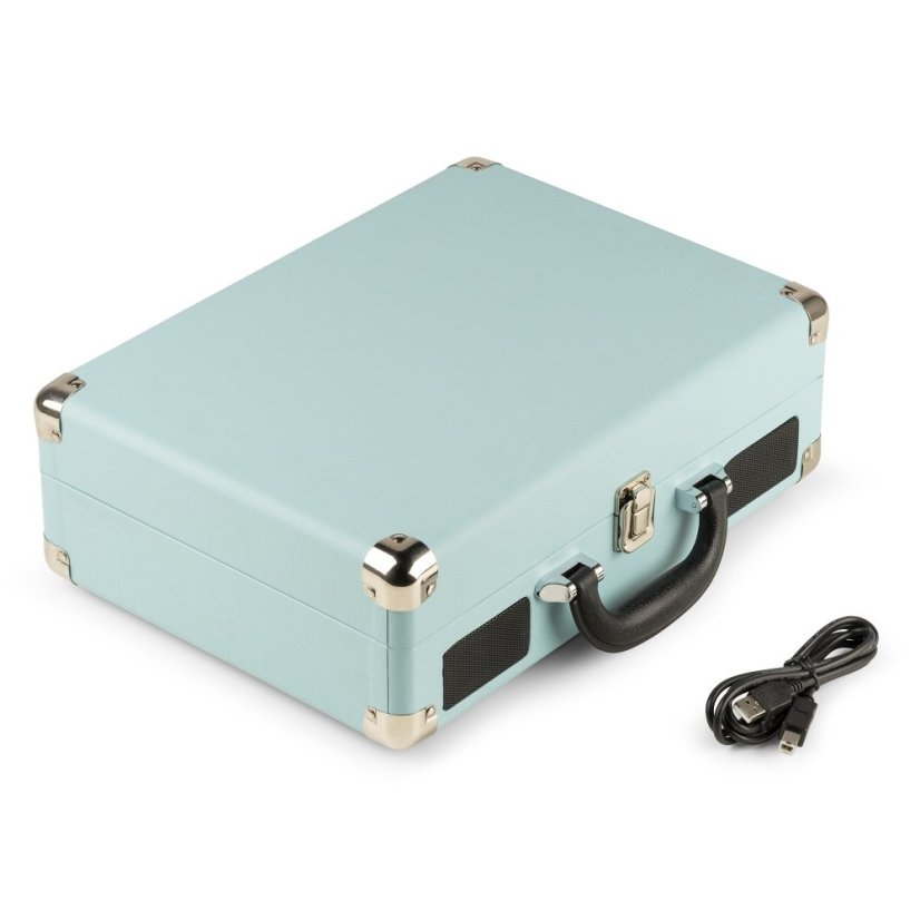 Audizio RP114BL Record player briefcase blue