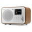Audizio Milan přenosné rádio FM/DAB+ s baterií, stříbrné