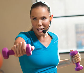 Jaký náhlavní bezdrátový mikrofon pro fitness, aerobik a jejich instruktory