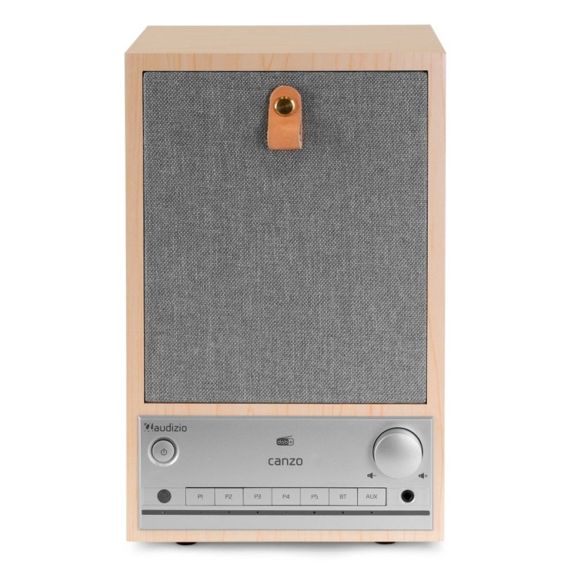 Audizio Canzo Internet radio s DAB+/FM, light wood