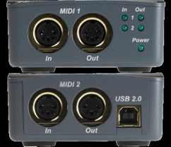 E-MU  MIDI 2X2