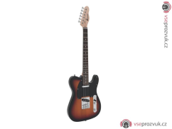 Dimavery TL-401, elektrická kytara, sunburst