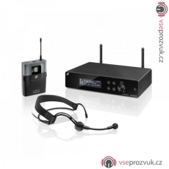 Sennheiser XSw 2-ME3 náhlavní kardioidní bezdrátový mikrofon frekvence B