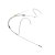 Sennheiser HM 200 — náhlavní kondenzátorový mikrofon (všesměrový, LEMO 3-pin)