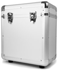Power Dynamics RC80 12" Vinyl Record Case Silver