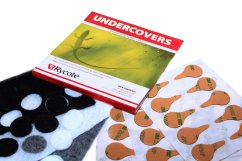 Rycote Undercover Mix Colours 30ks Undercover, 30 ks samolepek