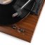 Audizio RP112L Record player BT in/out dark wood