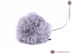 XGW Audio - protivětrná ochrana - tmavě šedá - kočka, 10mm