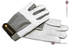 Rukavice Roadie Pro, velikost XL, světle šedé