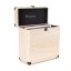Audizio RC32 Vinyl record case light wood