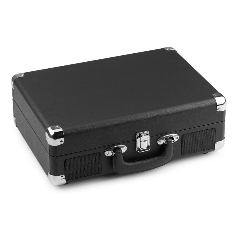 Audizio RP116BK Record player briefcase with BT In/Out