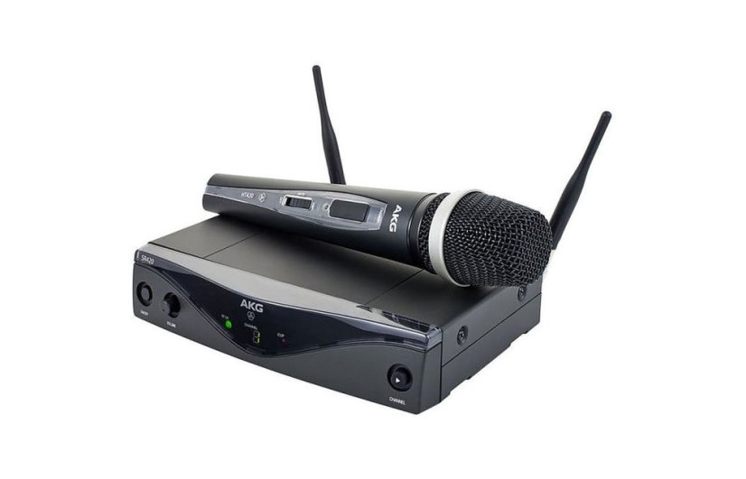 AKG WMS 420 Vocal Set — ruční bezdrátový mikrofon - Frekvenční pásmo: Pásmo A (530,0–559,0 MHz)