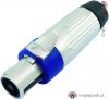 Neutrik speakon 4 pólový NLT4FX, zástrčka