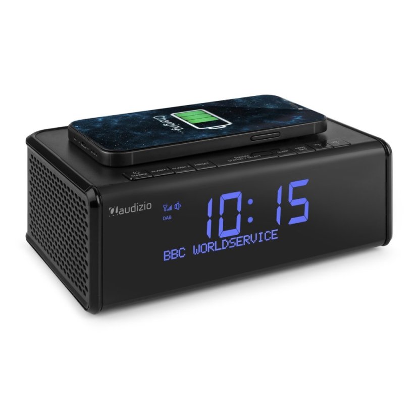 Audizio Rádiobudík Cuneo DAB+ s bezdrátovým nabíjením