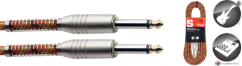 Stagg SGC6VT OR, kabel JACK/JACK, 6 m