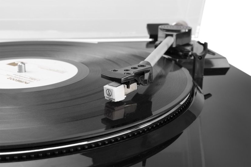 Audizio RP310 Poloautomatický gramofon s USB, černý