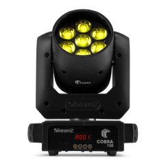BeamZ Cobra 720 Wash Moving Head 7x 20W with Zoom