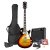 Max GigKit Electric Guitar Pack LP Style Sunburst