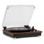 Audizio RP112L Record player BT in/out dark wood