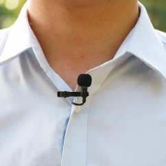 AriMic klopový všesměrový mikrofon pro Mobily a Kamery + 5m prodloužení