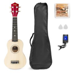 Max UKEY Set ukulele a příslušenství, natural