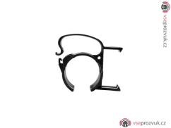 Snap plastový držák kabelů na konstrukci, černý, sada 4ks