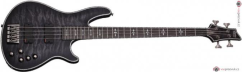 SCHECTER Hellraiser Extreme 4 See Thru Black Satin