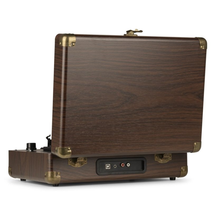 Audizio RP114W Record player briefcase wood