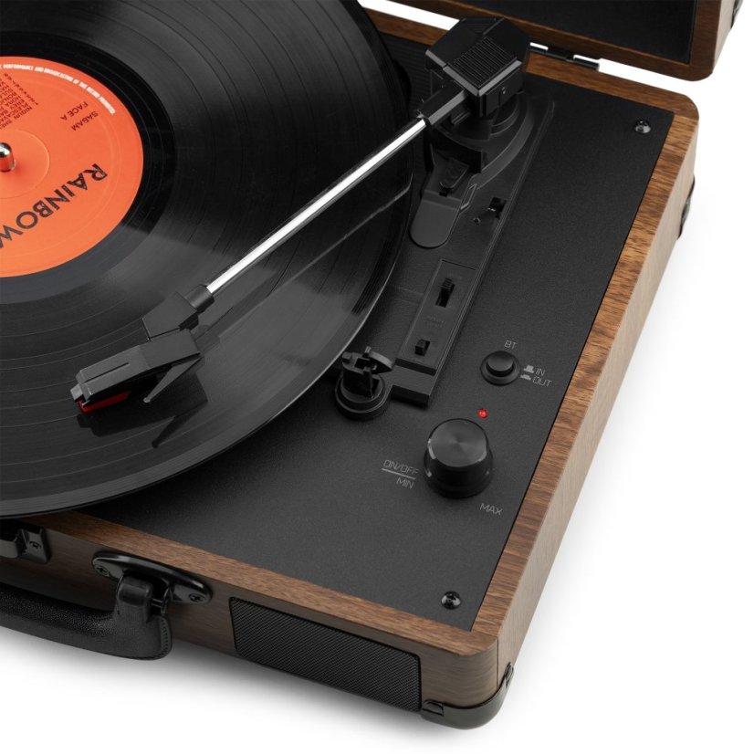 Audizio RP116W Record player briefcase with BT In/Out