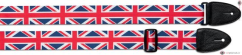 Stagg STE FLAG UK, kytarový popruh