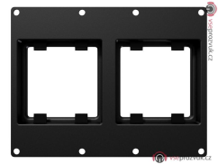 CAYMON CASY303/B - modulový panel 2x 45x45mm