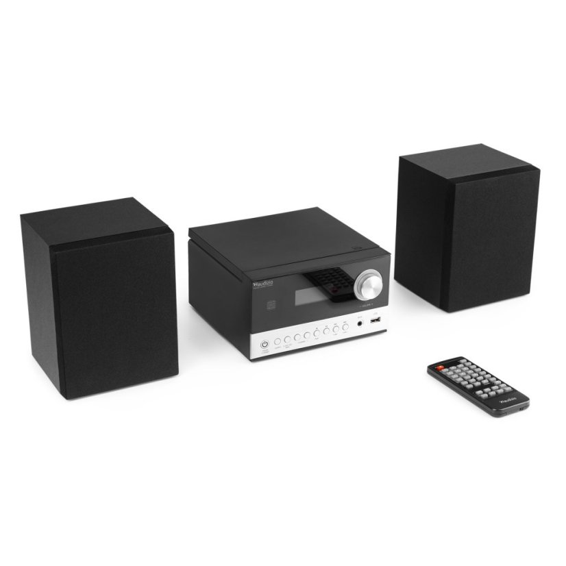Audizio Toulon Micro HiFi System Black/Silver