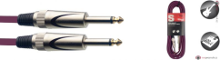 Stagg SGC6DL CPP, kabel JACK/JACK, 6 m, fialový