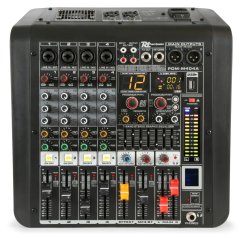 Power Dynamics PDM-M404A 4-Kanálový mixážní pult ze zesilovačem