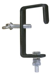 BeamZ Hák 50mm, nosnost 30kg, černý