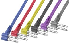 Power Dynamics CX96-05 Patch Cable 6PCS- 0,5M Color OFC Mono