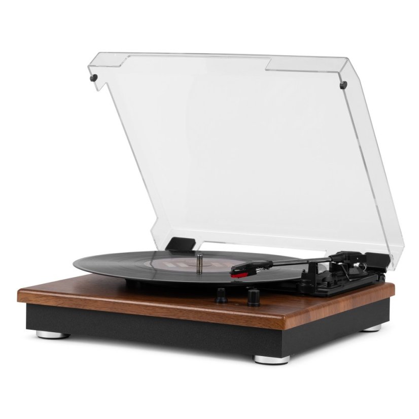 Audizio RP112L Record player BT in/out light wood