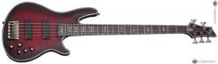SCHECTER C-5 Hellraiser Extreme, Ebony Fingerboard - Crimson Red Burst