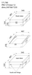 Power Dynamics FU12 19" Mixercase