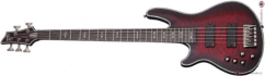SCHECTER Hellraiser Extreme 5 LH Crimson Red Burst Satin