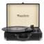Audizio RP114BK Record player briefcase black
