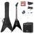 Max GigKit Electric Guitar Pack Rock Style Black