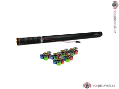 Tcm Fx elektronické dělo na konfety-serpentýny 80cm, zlaté konfety