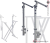 Stagg KXS-A12EXT, nástavec pro stojan na klávesy KXS-A12
