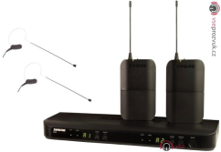 Shure BLX188E/MX53 — duální bezdrátový earset set (2× MX53)