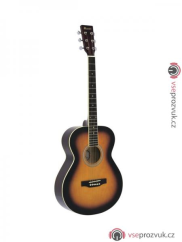 Dimavery AW-303, akustická kytara typu Folk, stínovaná
